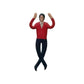 Michael Jackson Plush Stuffed Cosplay Doll, Abstract Movable Figure for Home Decor, Collectible Ornament & Creative Present for