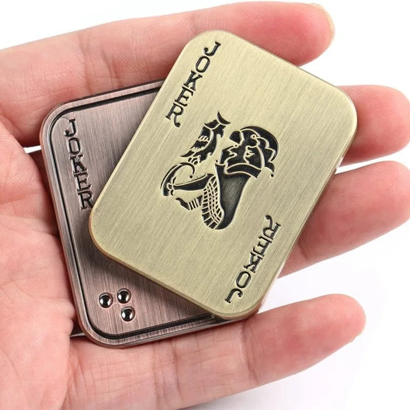 Sliding Cover Push Card Micro Creative Fingertip Gyroscope, with Diverse Shapes, EDC Stress-Relieving Office Desktop Toys