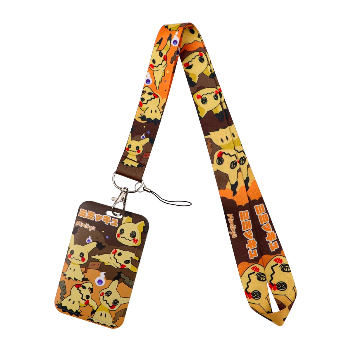 Japanese Anime Monsters Neck Strap Lanyard for Keys Keychain Badge Holder ID Credit Card Pass Mobile Phone Charm Accessories