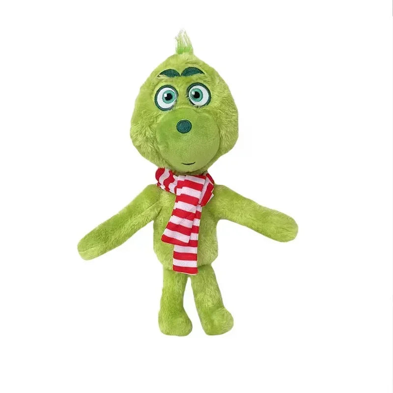 Bandai Grinch Plush Doll Toy Gift Cartoon Style Children Toys Rag Doll Kawaii Room Decor For Christmas Plush Toys Boy and Girl.