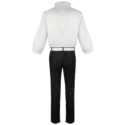 Anime Jujutsu Kaisen Yuta Okkotsu Cosplay Costume Men Women Halloween Party Uniforms Tops + Pants + Belt
