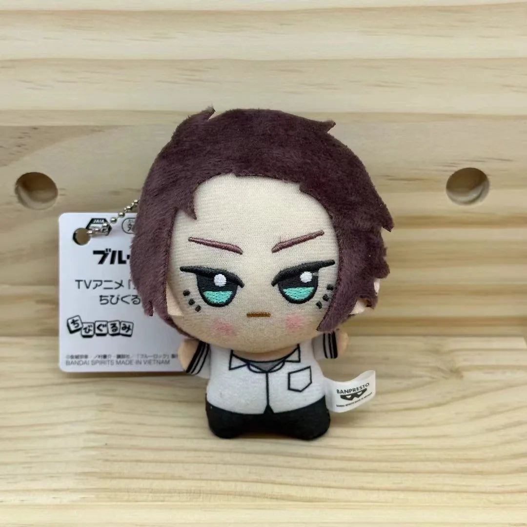 Mini BLUE LOCK Plush Stuffed Doll Seishiro Nagi Isagi Yoichi Chigiri Bachira Meguru Doll Pendant Keychain Toy For Gifton Birthda