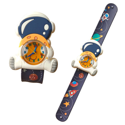Cartoon Printed Strap Children's Watch Colorful Silicone Baby Birthday Gift Kids Study Time Toy Girls Boys Watch Clock Bracelet