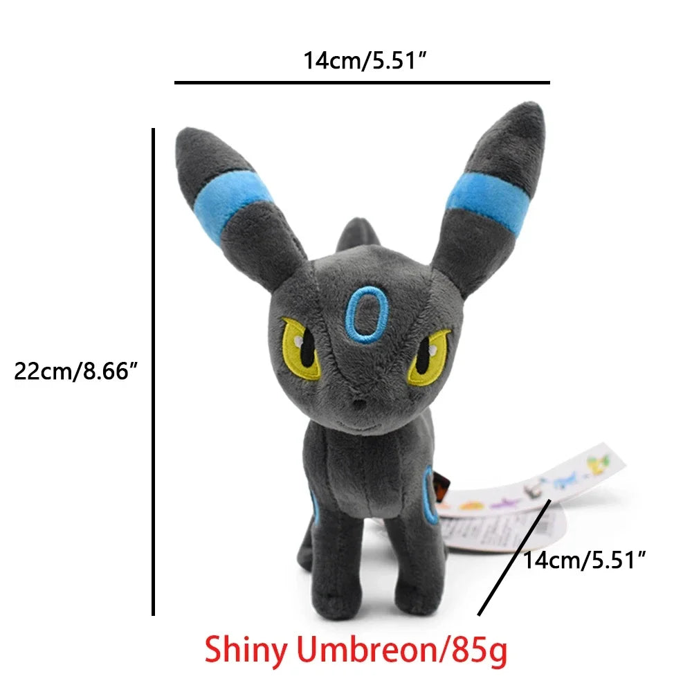 Leafeon Vaporeon Glaceon Sylveon Espeon Umbreon Vaporeon Sylveon Plush Toy Stuffed Animal Collectible Soft Plushies Cartoon Doll