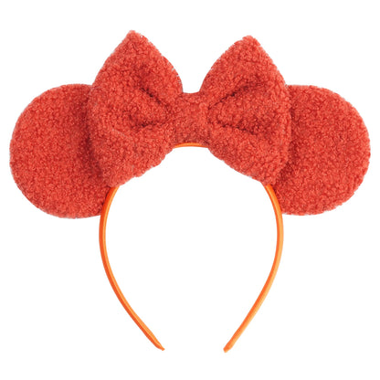 New Christmas Velvet Mouse Ear Headband Cute Ear Headband Halloween Birthday Girl Cosplay Costume Party Decoration Headband