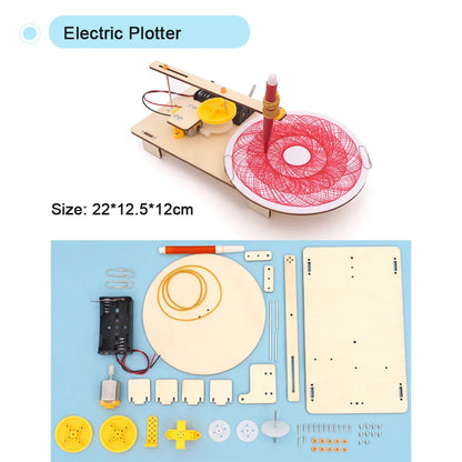DIY Physical Model Science Experiment Educational Toy Handmade Small Production Assembly Craft Technology Project for School Kid