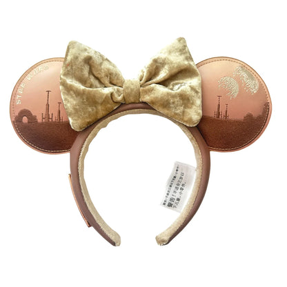 New Halloween Mickey Minnie Mouse Ears Headband Holiday Party Cosplay Hairband EARS COSTUME Plush Adult/Kids Headband Gift