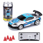 1:58 Remote Control MINI RC Car Battery Operated Racing Car PVC Cans Pack Machine Drift-Buggy Bluetooth radio Controlled Toy Kid