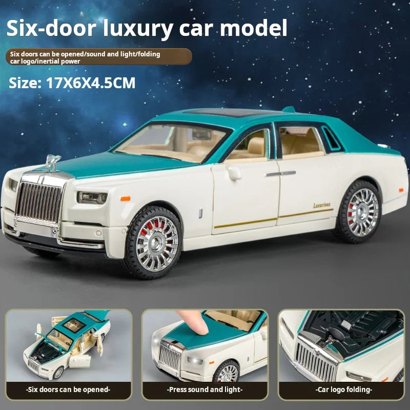 1:32 Mini Car Diecast Ambulance Fire-Truck Policecar Model Sound And Light Vehicle Simulation Collection Gifts Toys