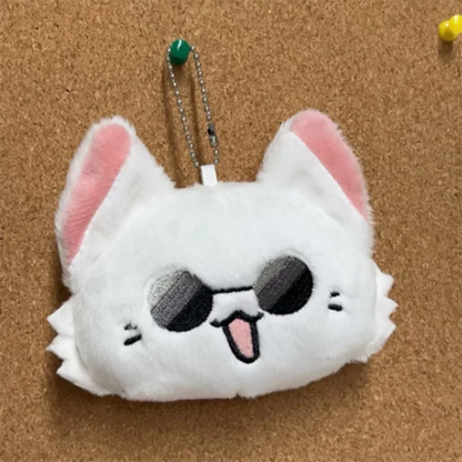 Anime Jujutsu Kaisen Keychain Geto Suguru Satoru Gojo Cosplay Plush Doll Pendant Keyrings Accessories Key Chains Gifts