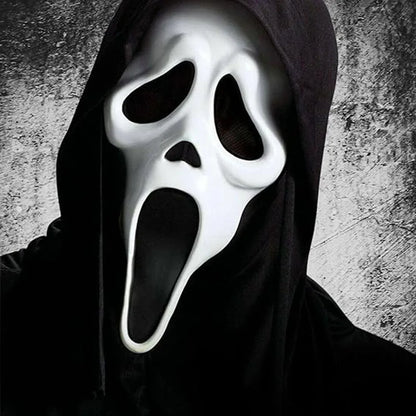 Halloween Mask Natural Latex Horror Skull Mask Party Costume Cosplay Props Horror Full Head Ghost Mask