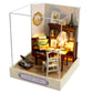 DIY Miniature Dollhouse Kit Assemble Puzzle 3D Wooden House Room Craft With Furniture LED Lights For Friends Birthday Gift Toys