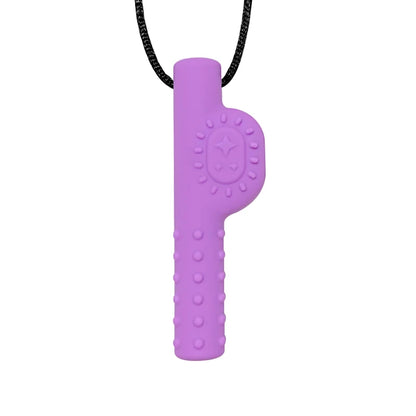 1pcs Silicone Teether Children Building Block Chewing Necklace Sensory Chewing Molar Pendant Oral Motor Toy for ADHD Boy Gift