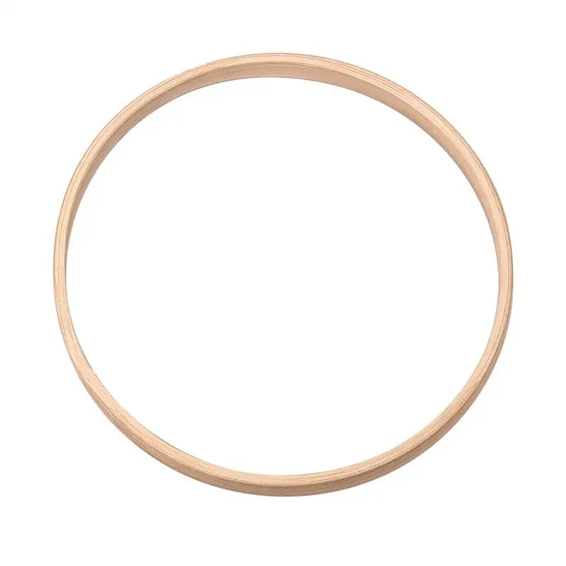 1Pcs Wooden Bamboo Floral Circle Hoop Macrame Hoop Wood Rings for Wedding Party Home DIY Flower Wreath Dream Catcher Frame Decor