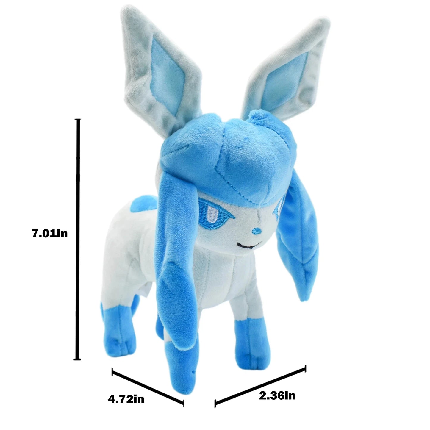 Leafeon Vaporeon Glaceon Sylveon Espeon Umbreon Vaporeon Sylveon Plush Toy Stuffed Animal Collectible Soft Plushies Cartoon Doll