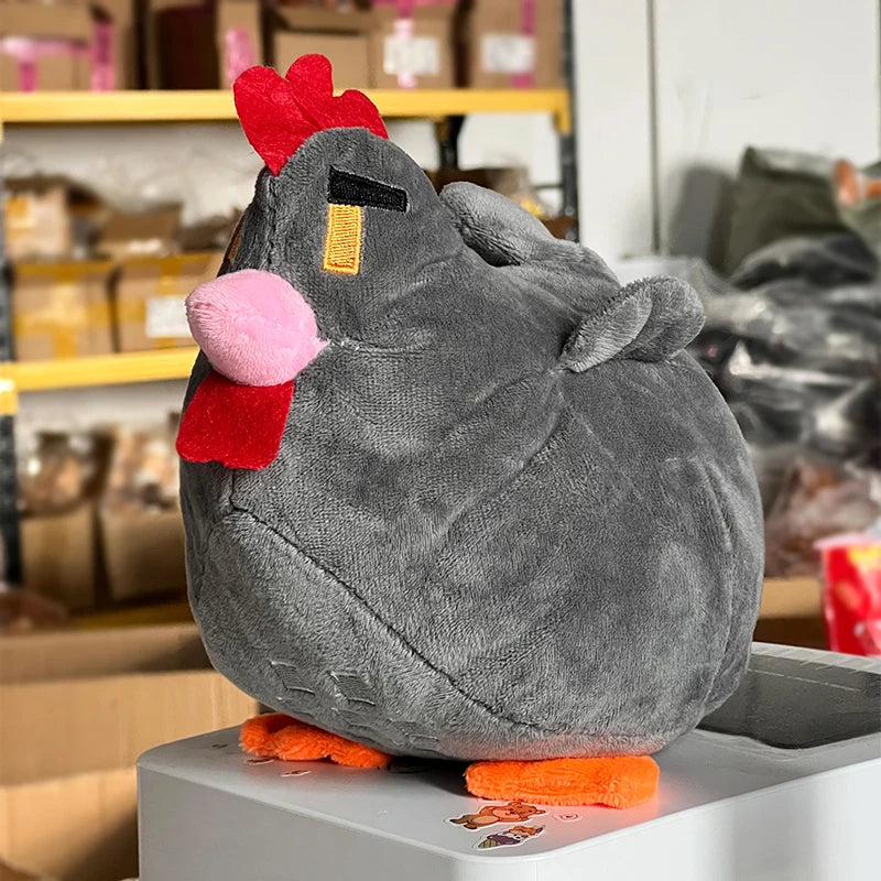 22cm Adorable Stardew Valley Chicken Plush Toys Soft Stuffed Animal Pillow Kids Toys Christmas Gifts Home Decoration