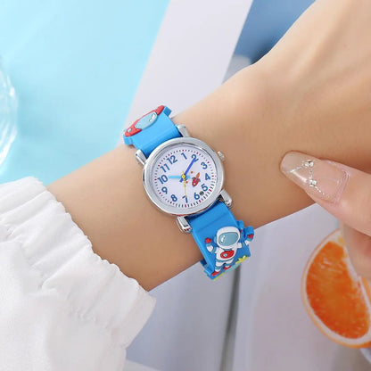 New Student Children's Cartoon Astronaut UFO Astronaut Quartz Watch