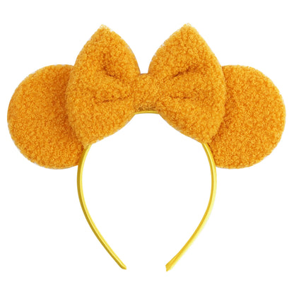 New Christmas Velvet Mouse Ear Headband Cute Ear Headband Halloween Birthday Girl Cosplay Costume Party Decoration Headband