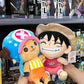 Japanese Anime 25cm One Piece Original Plush Toys CartoonFigure Luffy Chopper Ace Roronoa Zoro Cute Stuffed Doll Kids Xmas Gifts