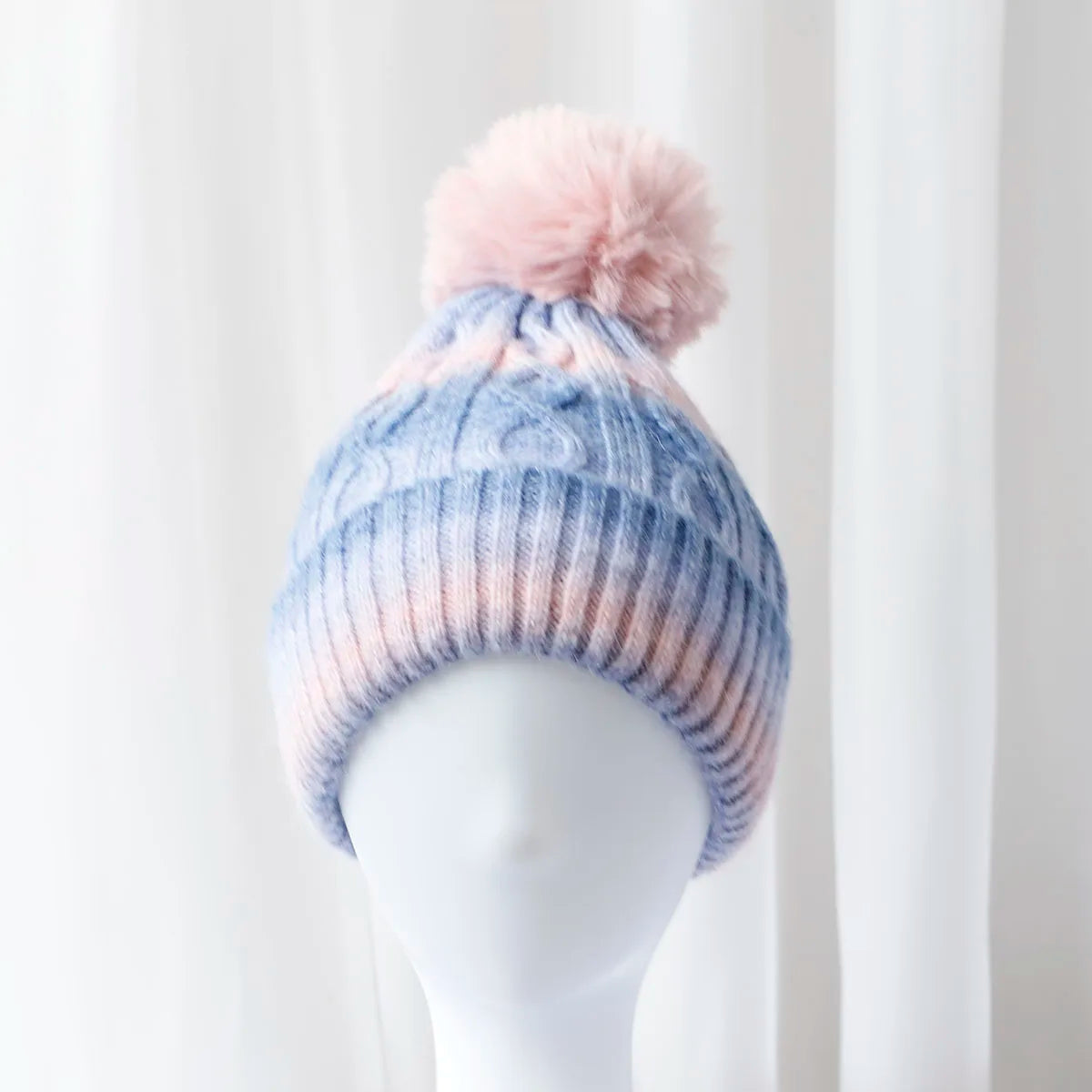 2024 tie dyed fun Ball stripe Wool hats Men's hat Knitted Women Badminton cap y2k skiing cap Halloween Hat Winter Hat Wholesale