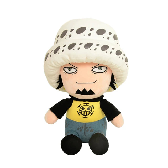 Japanese Anime 25cm One Piece Original Plush Toys CartoonFigure Luffy Chopper Ace Roronoa Zoro Cute Stuffed Doll Kids Xmas Gifts