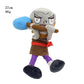1pcs 30cm Plants VS Zombies Plush Toys PVZ Zombies Gargantuar Hats Pirate Zombies Plush Soft Stuffed Toys for Children Kids Gift