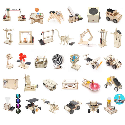 DIY Physical Model Science Experiment Educational Toy Handmade Small Production Assembly Craft Technology Project for School Kid