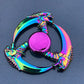 1 piece set colorful fidget spinner for adults zinc alloy stress relief toy office anxiety relief stress relief leisure gift