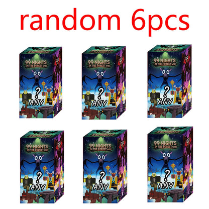 99 Nights In The Forest Monster Blind Box  New Hot DEER  Cartoon Milu Deer Stuffed Game Peripherals Halloween Toy Gifts