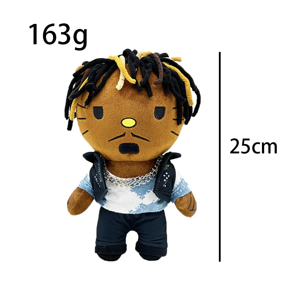 Multiple Styles Cute Cat Eminem XXXTentacion Frank Ocean Plush Toy Doll with Clothes Stuffed Soft Plush Toys Fans Collect Gift