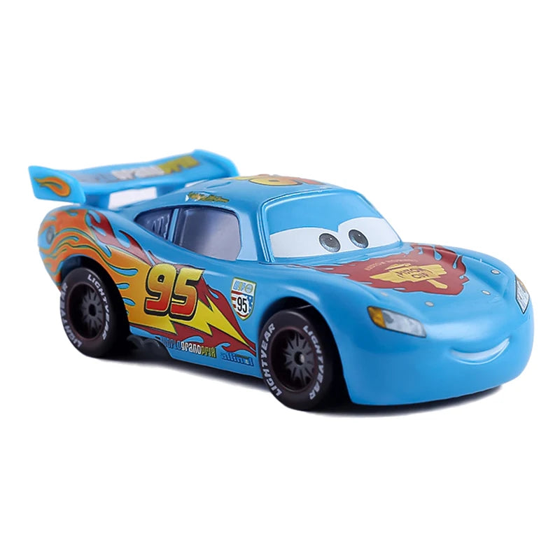 Cars 2 Cars 3 Lightning McQueen Mater Sheriff Flo Ramone Alloy Cars 1:55 Metal Die Casting Model Cars Toys Birthday Gifts