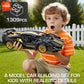 KAVOWORLD 1:14 Scale Supercar Building Blocks Set 1280PCS Black Gold Sports City Car Building Toy with Movable Tail Openable Cockpit DIY Construction Model Kit Perfect Birthday Christmas Gifts