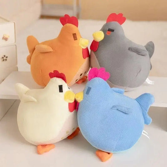 22cm Adorable Stardew Valley Chicken Plush Toys Soft Stuffed Animal Pillow Kids Toys Christmas Gifts Home Decoration