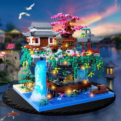 2850-Piece Taohuatan DIY Building Block Set - Mixed Colors - Office and Home Desktop Decoration - Party Supplies - Creative Surprise Holiday Gifts
