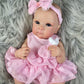 MRB 18 Inch Bettie Full Body Vinyl Girl Washable Reborn Baby Doll With Painted Lifelike Hair Bebe Reborn Christmas Toys
