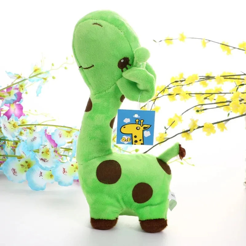 18cm Unisex Cute Gift Plush Giraffe Soft Toy Animal Dear Doll Baby Kid Child Christmas Birthday Happy Colorful Gifts