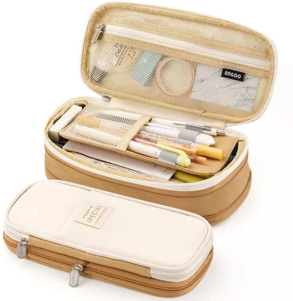 Kawaii Pencil Cases Large Capacity Pencil Bag Pouch Holder Box for Girls Office Students Organizer School Stationery Supplies