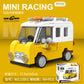 Racing Car Bus Engineering Vehicle Ambulance Pull Back Model Building Blocks Brick Toys Children Boys Compatible With Lego