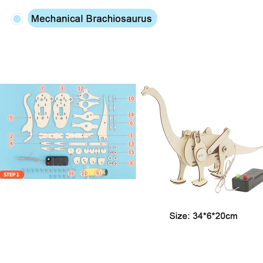 DIY Physical Model Science Experiment Educational Toy Handmade Small Production Assembly Craft Technology Project for School Kid