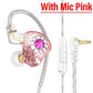 Original QKZ AK6 In Ear Earphone 6 Dynamic Driver Unit Headphone With Mic Stereo Sports HIFI Subwoofer Headset Monitor Earbuds