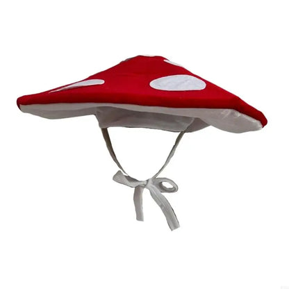 M3GA Unique Mushroom Costume Hat Soft Hat For Themed Party Halloween Party Hat Cosplay Costume Gathering Photo Hats