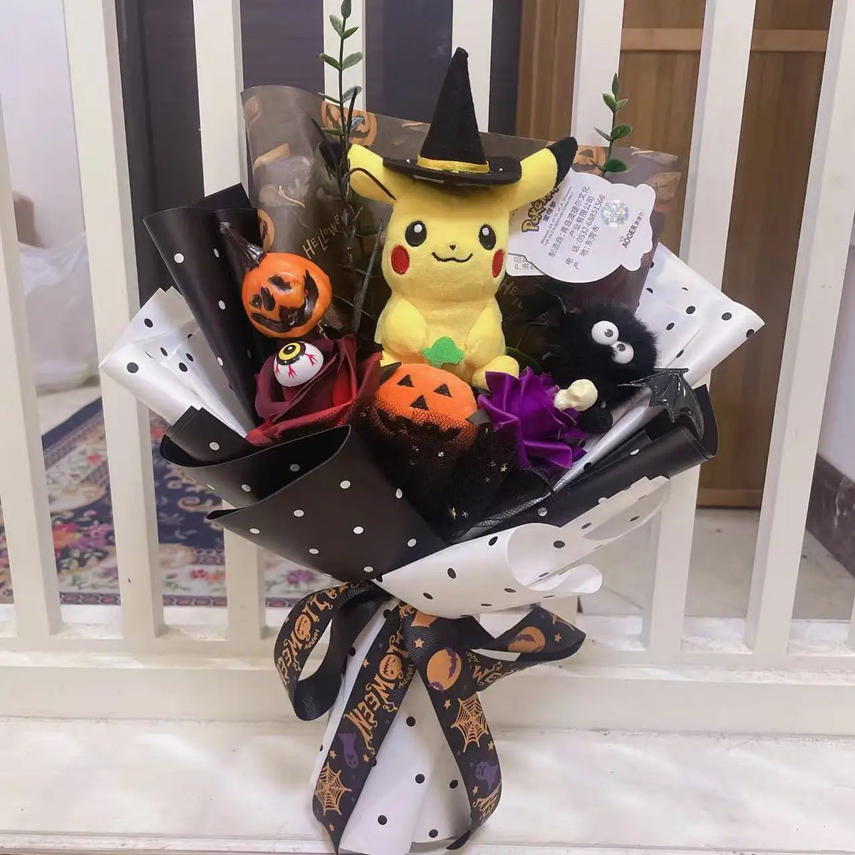 Genuine Stitch Micky Minions Pikachu Plush Dolls Anime Cartoon Cosplay Christmas Halloween Styles Creative Handmade Bouquets
