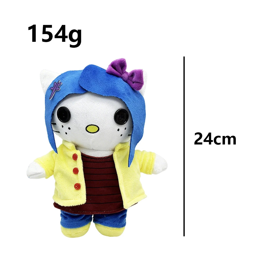 Multiple Styles Cute Cat Eminem XXXTentacion Frank Ocean Plush Toy Doll with Clothes Stuffed Soft Plush Toys Fans Collect Gift