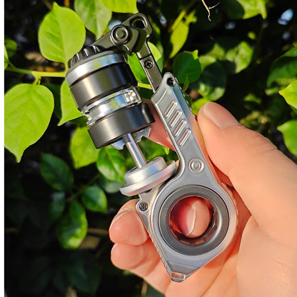 EDC Fidget Sliders Fidget Toys Tuning Fork Fidget Spinner Magnetic Push Egg Mechanical Ratchet Slider Crisp Sound
