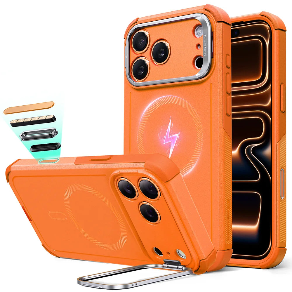 ESR for iPhone 18 Pro Max&17 Pro Max Magnetic Phone Case with Stand 7X Military-Grade Drop Protection for iPhone 17 Pro&18 Pro