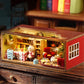 Doll House Miniature 3D Puzzle Toys Wooden Dollhouse Handmade Assembly Models For Teenagers Birthday Gifts Home Decoration
