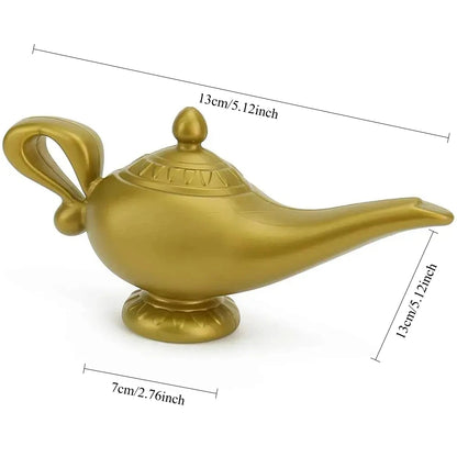 Cartoon Movie Aladdin Lamp Halloween Decoration Cosplay Allah Lamps Favors Fancy Dress Props Hot Home Party Ornaments Figurine