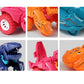 2 IN 1 Dinosaur Deformation Car Model Toy For Boys One Step Action Collision Transformation Mini Vehicles Toy Gift for Children