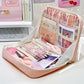 90°opening Multi-layer Pencil Case Student Stationery Storage Artifact Large Capacity Classified and Organized Stationery Bag