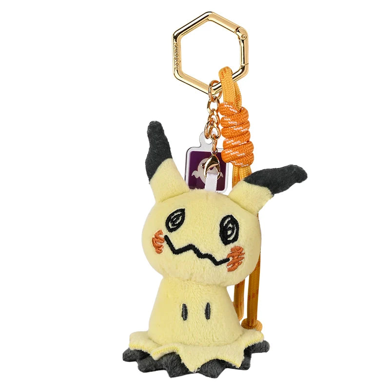 Pokemon Pikachu Mew Squirtle Charmander Kawaii Plush Toy Pendant School Bag Backpack Pendant Key Ring Small Doll Birthday Gift